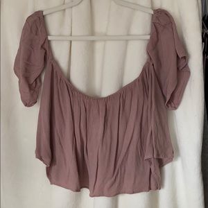 Off the shoulder top